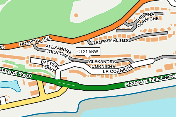 Map of DE KLOE HOMES LTD at local scale