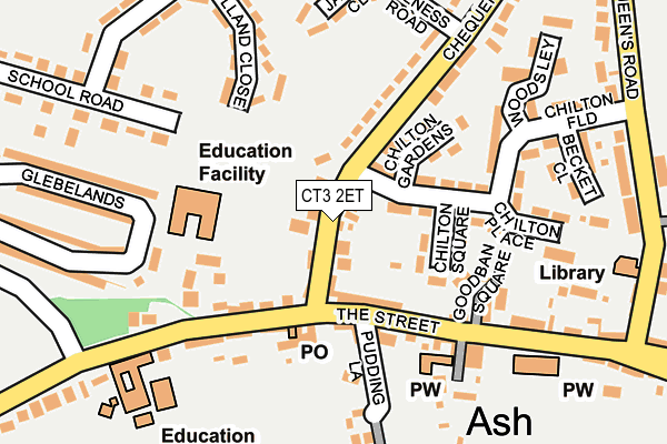Map of ASH PHYSIOTHERAPY & SPORTS INJURY CLINIC LTD at local scale