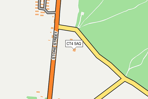 CT4 5AQ map - OS OpenMap – Local (Ordnance Survey)