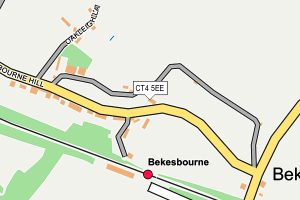 CT4 5EE map - OS OpenMap – Local (Ordnance Survey)