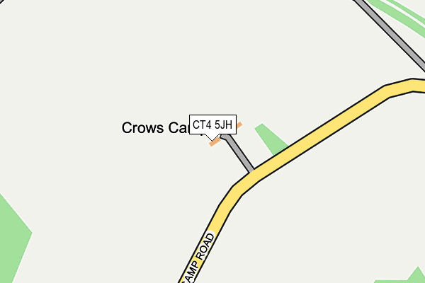 CT4 5JH map - OS OpenMap – Local (Ordnance Survey)