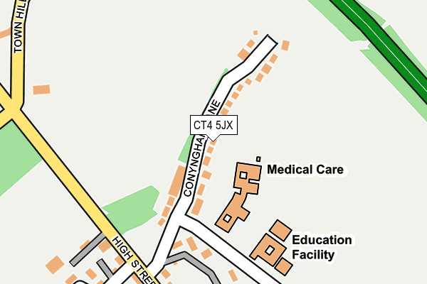 Map of METAL MASTER CANTERBURY LTD at local scale
