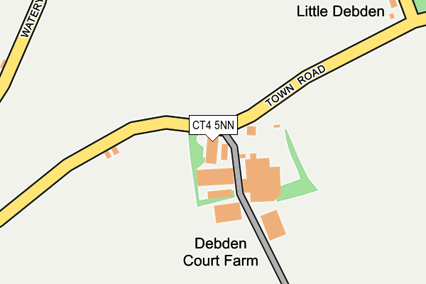 CT4 5NN map - OS OpenMap – Local (Ordnance Survey)