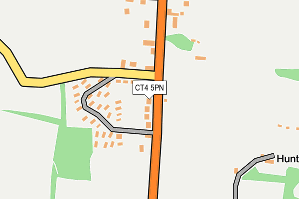 CT4 5PN map - OS OpenMap – Local (Ordnance Survey)