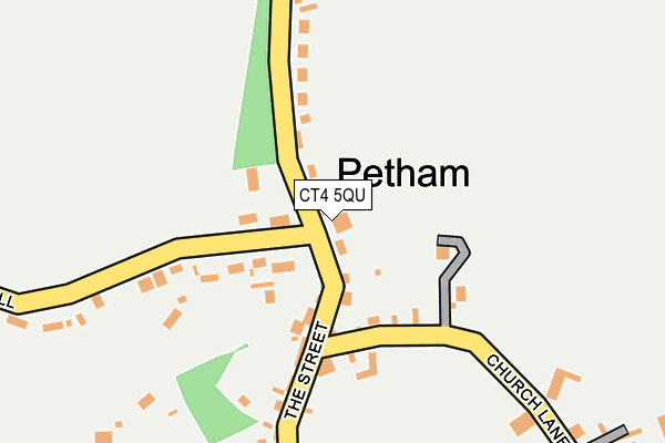 CT4 5QU map - OS OpenMap – Local (Ordnance Survey)