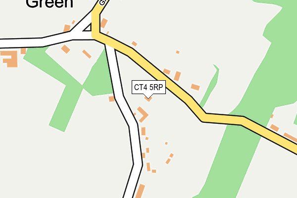 CT4 5RP map - OS OpenMap – Local (Ordnance Survey)