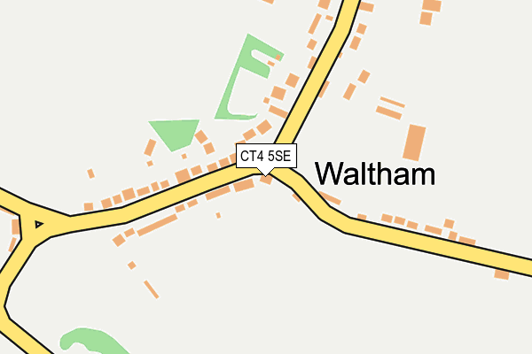 CT4 5SE map - OS OpenMap – Local (Ordnance Survey)