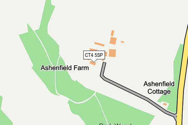 CT4 5SP map - OS OpenMap – Local (Ordnance Survey)