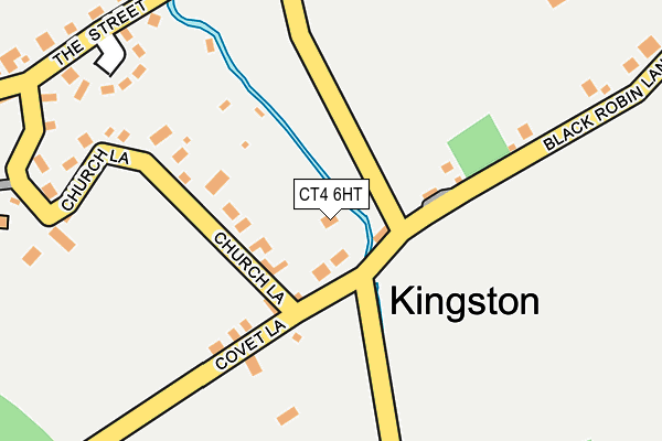 CT4 6HT map - OS OpenMap – Local (Ordnance Survey)