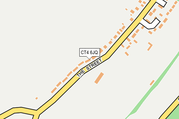 CT4 6JQ map - OS OpenMap – Local (Ordnance Survey)
