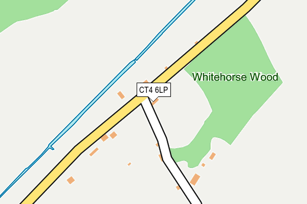 CT4 6LP map - OS OpenMap – Local (Ordnance Survey)