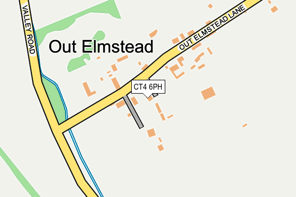 CT4 6PH map - OS OpenMap – Local (Ordnance Survey)