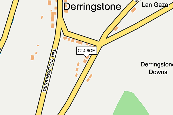 CT4 6QE map - OS OpenMap – Local (Ordnance Survey)