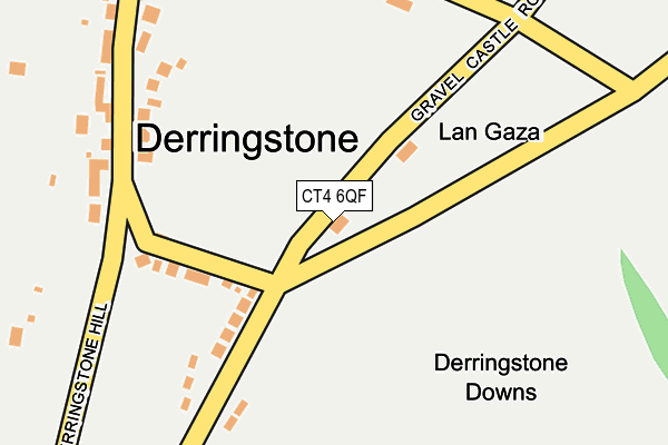 CT4 6QF map - OS OpenMap – Local (Ordnance Survey)