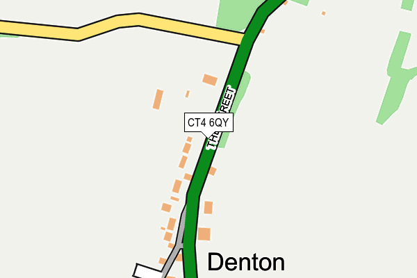 CT4 6QY map - OS OpenMap – Local (Ordnance Survey)