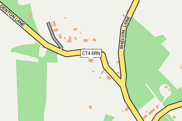 CT4 6RN map - OS OpenMap – Local (Ordnance Survey)