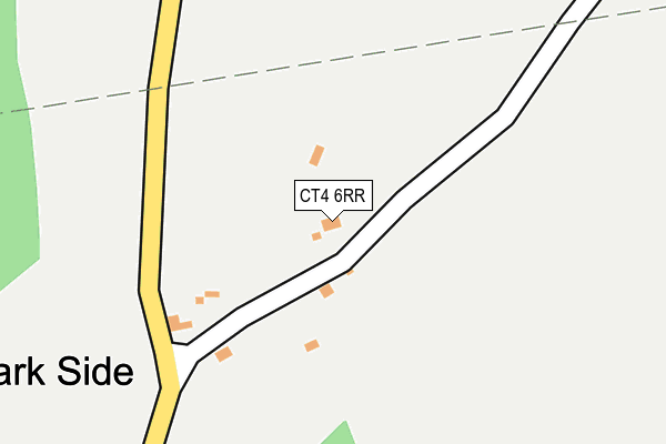 CT4 6RR map - OS OpenMap – Local (Ordnance Survey)