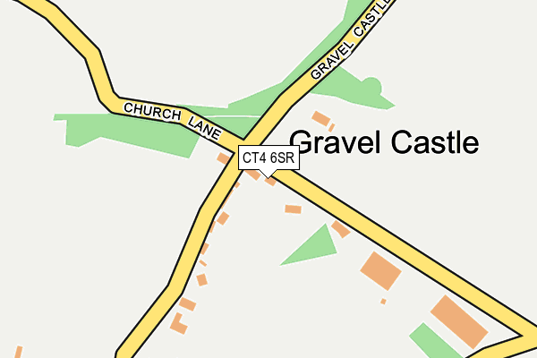 CT4 6SR map - OS OpenMap – Local (Ordnance Survey)