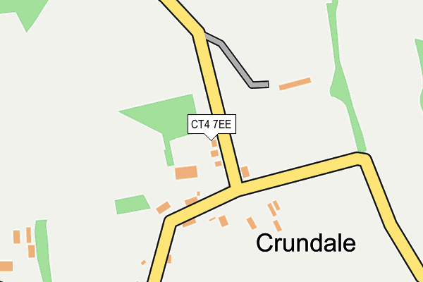 CT4 7EE map - OS OpenMap – Local (Ordnance Survey)