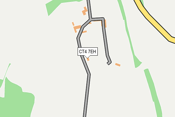 CT4 7EH map - OS OpenMap – Local (Ordnance Survey)