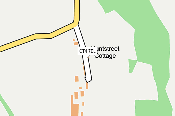 CT4 7EL map - OS OpenMap – Local (Ordnance Survey)