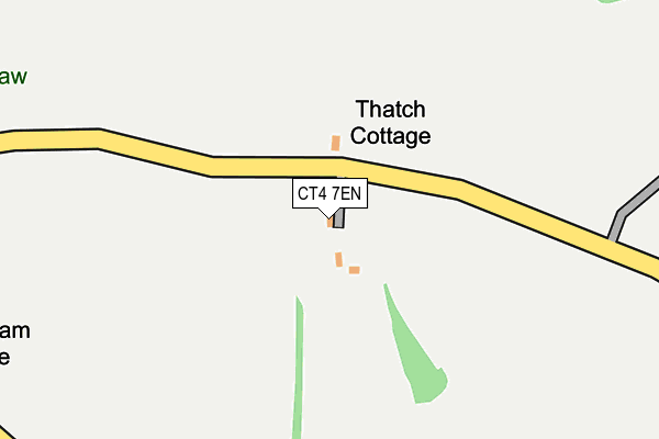 CT4 7EN map - OS OpenMap – Local (Ordnance Survey)