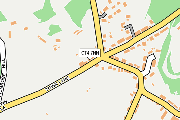 CT4 7NN map - OS OpenMap – Local (Ordnance Survey)