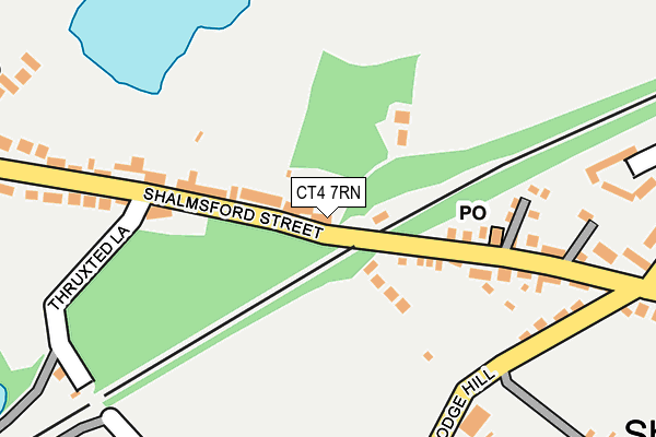 CT4 7RN map - OS OpenMap – Local (Ordnance Survey)