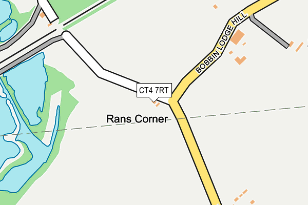 CT4 7RT map - OS OpenMap – Local (Ordnance Survey)