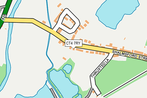 CT4 7RY map - OS OpenMap – Local (Ordnance Survey)