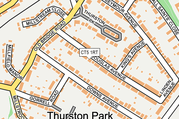 CT5 1RT map - OS OpenMap – Local (Ordnance Survey)