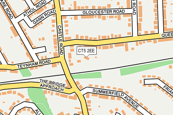 CT5 2EE map - OS OpenMap – Local (Ordnance Survey)