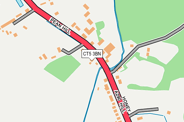 CT5 3BN map - OS OpenMap – Local (Ordnance Survey)