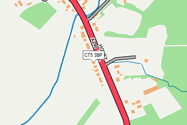 CT5 3BP map - OS OpenMap – Local (Ordnance Survey)