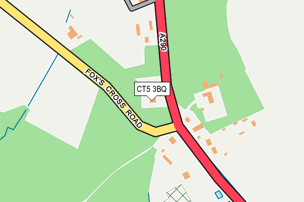 CT5 3BQ map - OS OpenMap – Local (Ordnance Survey)