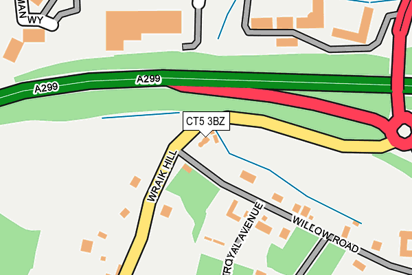 Map of GEORGE & JOSH WILSON LIMITED at local scale