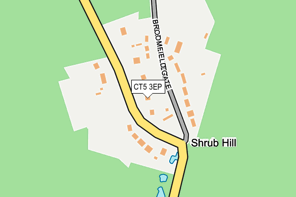 CT5 3EP map - OS OpenMap – Local (Ordnance Survey)