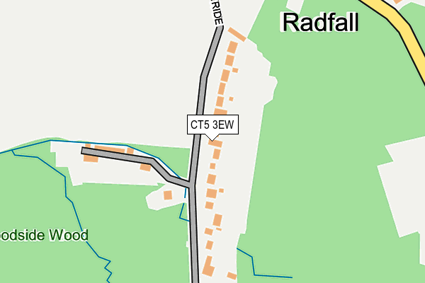 Map of BISHOPS COURTYARD RTM COMPANY LTD at local scale