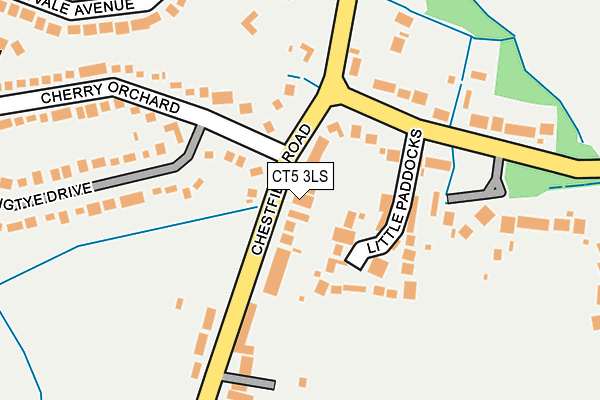 CT5 3LS map - OS OpenMap – Local (Ordnance Survey)