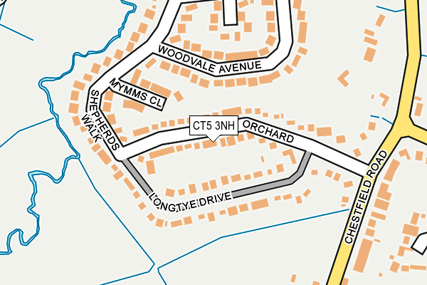 CT5 3NH map - OS OpenMap – Local (Ordnance Survey)