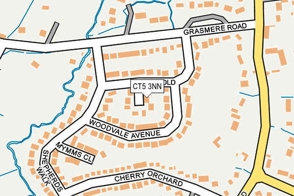 CT5 3NN map - OS OpenMap – Local (Ordnance Survey)