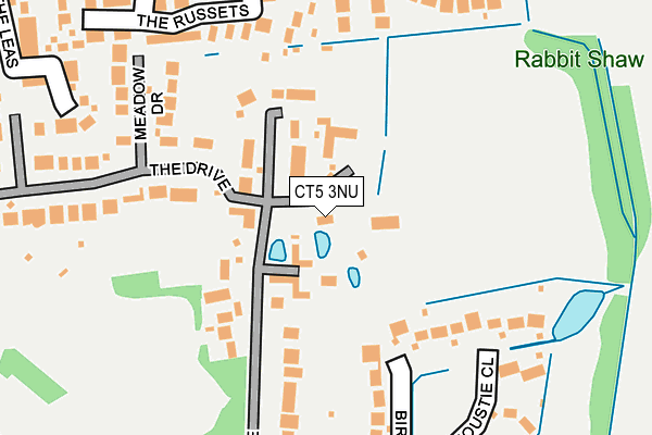 CT5 3NU map - OS OpenMap – Local (Ordnance Survey)