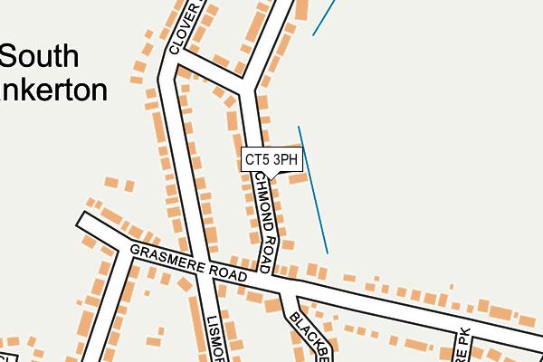CT5 3PH map - OS OpenMap – Local (Ordnance Survey)