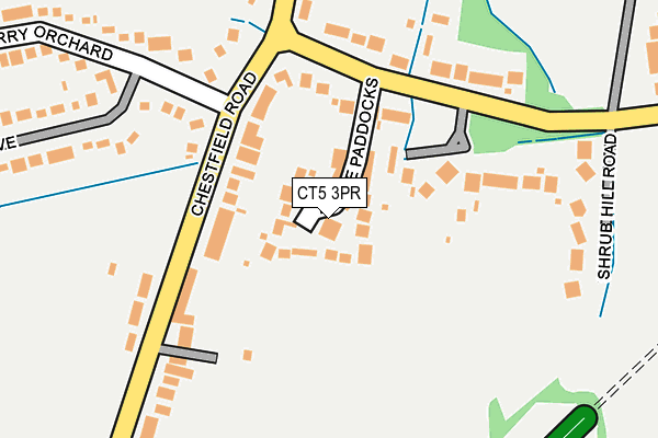 CT5 3PR map - OS OpenMap – Local (Ordnance Survey)