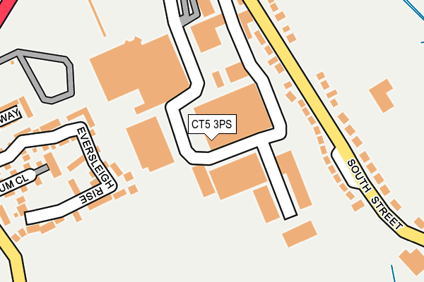 Map of SUMCAST LIMITED at local scale