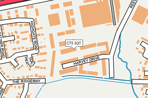 Map of MILLER BRICKWORK LTD at local scale