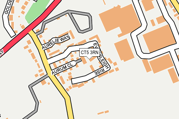 CT5 3RN map - OS OpenMap – Local (Ordnance Survey)