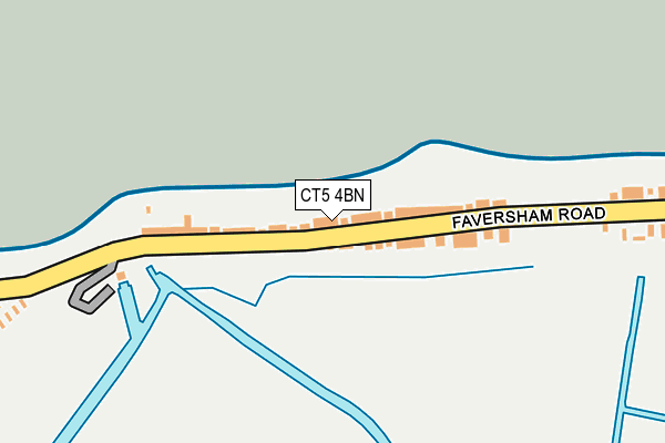 CT5 4BN map - OS OpenMap – Local (Ordnance Survey)