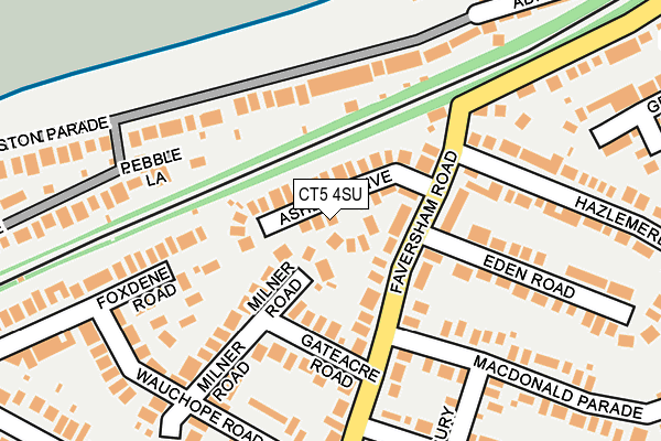 CT5 4SU map - OS OpenMap – Local (Ordnance Survey)