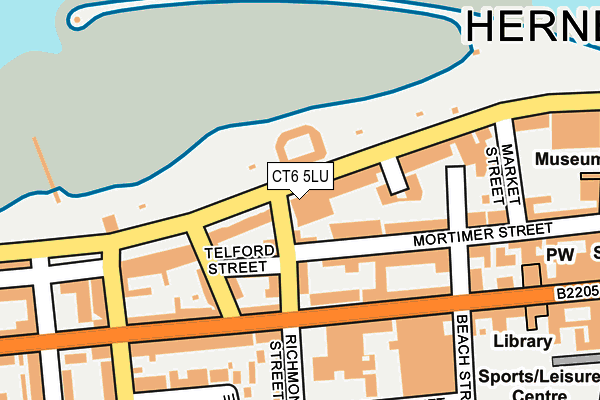 CT6 5LU map - OS OpenMap – Local (Ordnance Survey)